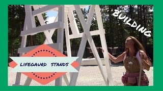 How to build a lifeguard stand.....Go to my Website: http://www.suzyhomesteaderoftherockies.com for supply lists and shopping links! 