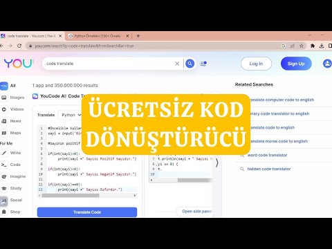 ÜCRETSİZ YAZILIM KOD DÖNÜŞTÜRÜCÜ SİTE - PHYTON'DAN JAVA'YA KOD DÖNÜŞTÜR!