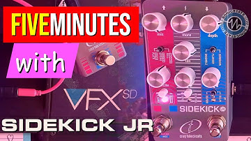 FIVE MINUTES WITH 80s MultiFx -Crazy Tube Circuits Sidekick JR FX Pedal