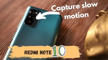 Redmi Note 10/Pro/Max: How to Record & Edit Slow Motion Video [Hindi]