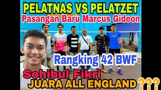 Sohibul FIKRI (PELATNAS)/Faisal (PB. SKY) VS Epul/Bayu (PB.TIKTOK)