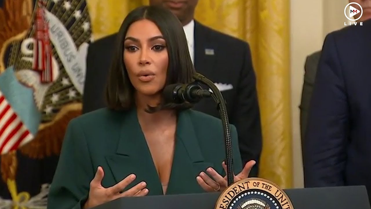 Kim Kardashian West gives White House a 'second chance' - YouTube