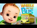 The Wheels On The Bus Song | Baby Ronnie Rhymes | Nursery Rhymes & Kids Songs