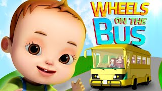 the wheels on the bus song baby ronnie rhymes nursery rhymes kids songs