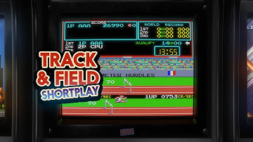 Track & Field (aka Hyper Olympic) - 1983 - Arcade - Shortplay | 4K CRT Monitor Simulation