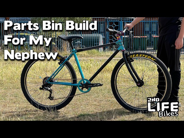 Parts Bin MTB Build For My Nephew - Raleigh M-Trax Titanium