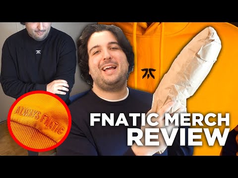 Is FNATIC selling quality MERCH? - In depth UNBOXING AND REVIEW 