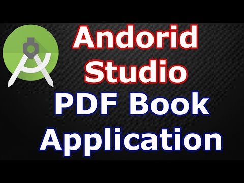 Android Studio Creating PDF Book Application