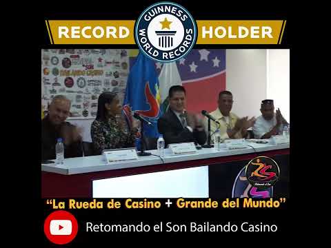 RUEDA DE CASINO A OTRO NIVEL #recordguinness #respect #shorts #retomandoelson #cuba #venezuela