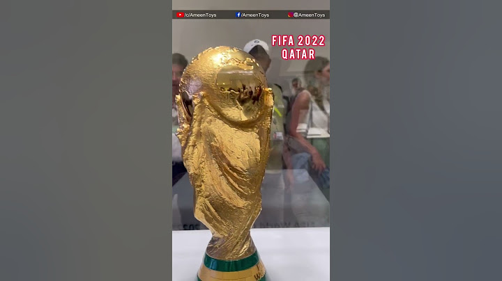 FIFA2022 Qatar | Worldcup trophy at Fifa Museum | Al Biddable FAN Festival