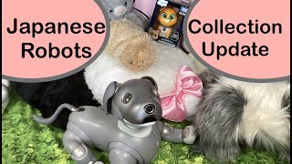 Japanese Robotic Pets: Aibo ERS 1000, TAKARA Tomy Sox, Qoobo, Moflin, Amagami Ham Ham, MeowEver