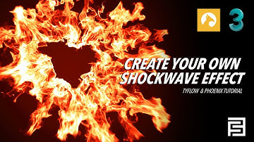 Create your own shockwave effect | 3dsmax x tyflow x phoenix