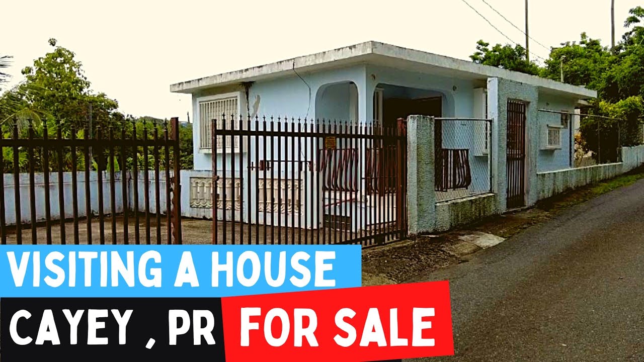 Visité casa de campo barata a la venta en Cayey PR