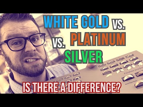White Gold vs Platinum vs Silver-What&rsquo;s the difference between the white precious metals/What&rsquo;s best