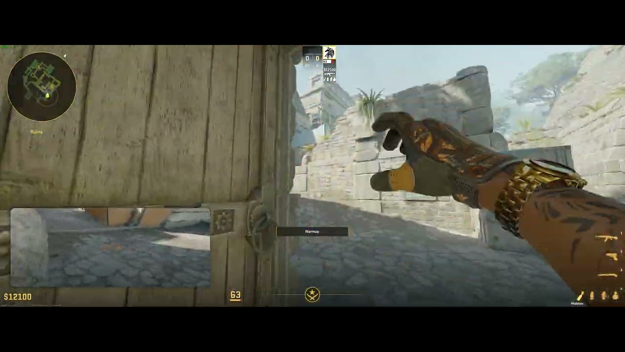 How to molotov Cave/Jaguar as a T on B site Ancient (The Brolan Molotov)