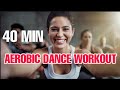 40 min nonstop aerobics dance workout for beginners and advanced level  vishal prajapati