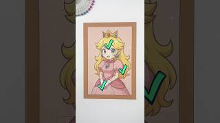 Super Mario Galaxy Princess Peach Creative Paper Piece Correcting Puzzle #art #supermario #puzzle
