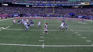 Bill has TONS of space to run on Commanders' TD