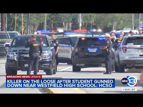 Active search ongoing for suspect who fled on foot after student killed near Westfield HS, HCSO says
