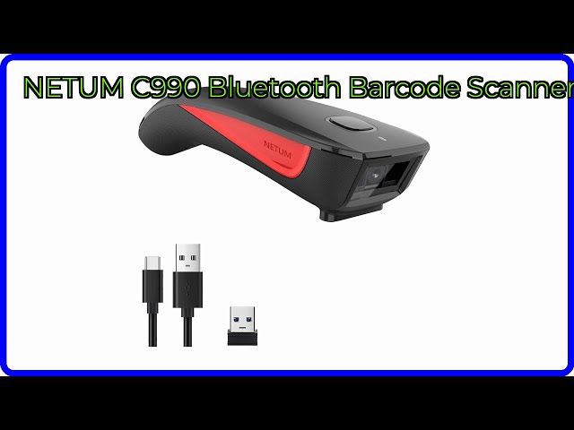 REVIEW (2025): NETUM C990 Bluetooth Barcode Scanner. ESSENTIAL