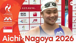 “I grew up watching them on TV” – Victoria Lim on reaching 200m freestyle final | Asian Games 2026