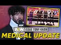 Aew issue tony khan medical update  backstage reaction  drew mcintyre pulled from wwe tv