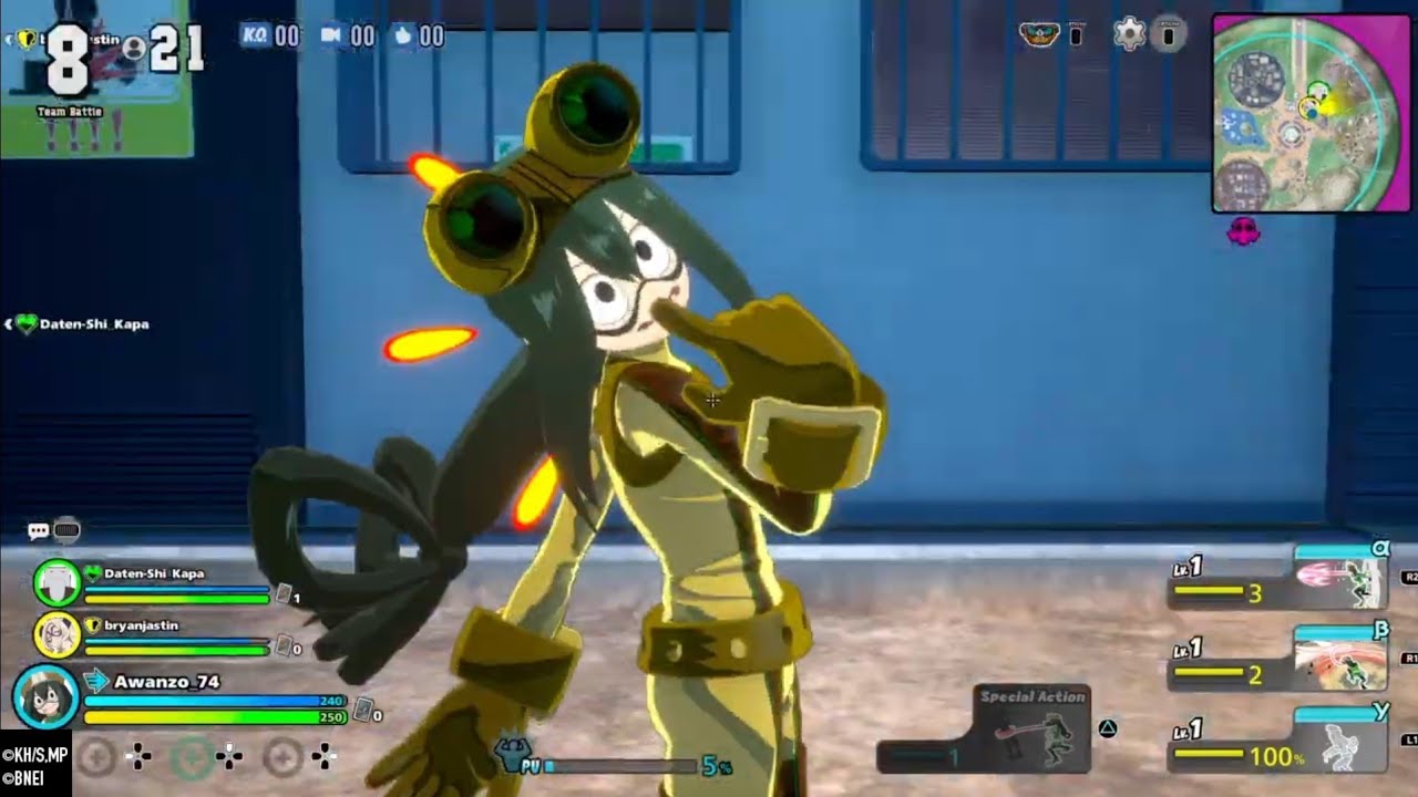 MY HERO ULTRA RUMBLE: Tsuyu Asui [Froppy] - YouTube
