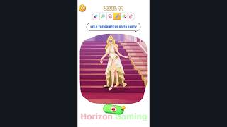 Tricky Quiz: Dop Brain Puzzle LEVEL 44 Help the princess go to party - Gameplay Walkthrough Android screenshot 4