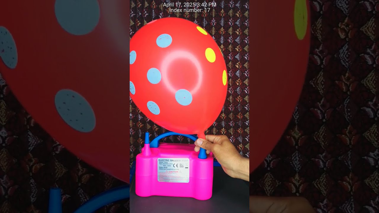 Birthday Balloons Pop Or Not Electric Balloon Pump IKA #475