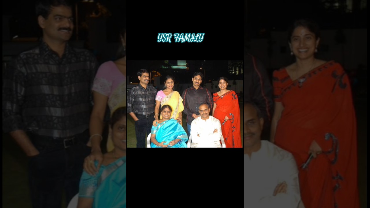 YSR family pics 