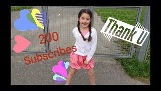 Celebrating hitting 200 subscribers and plane watching - Ellie's Little Kingdom