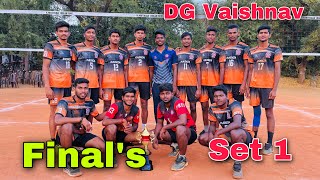 Final’s 💪 DG Vaishnav Vs Karpagam University 💥 Set 1 | American College