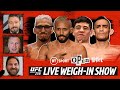 UFC 256 Live Open Mat Weigh-In Show! Figueiredo v Moreno, Ferguson v Oliveira