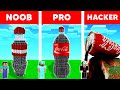 Minecraft NOOB vs PRO vs HACKER - COCA-COLA HOUSE BUILD CHALLENGE - Animation