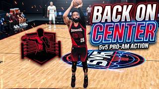 NBA 2K26 COMP PROAM! BACK ON CENTER! OLD SCHOOL BREAKOUT HOOPS! BEST CENTER BUILD ON NBA 2K26