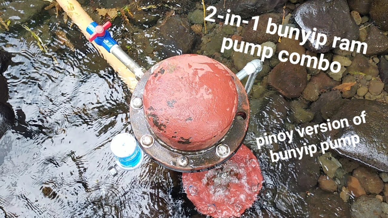 Bunyip Pump Combi With Ram Pump with Single Drive and Two Outlets