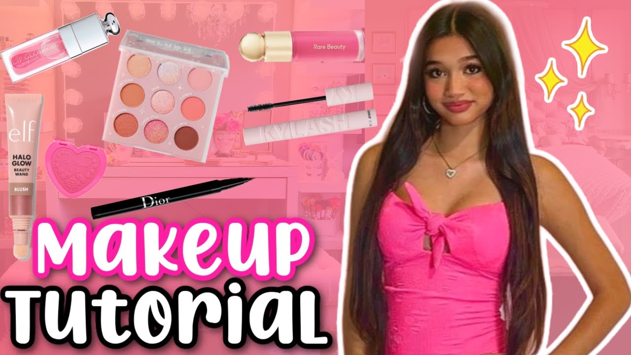 GLAM MAKEUP TUTORIAL GRWM|JASMINE MIR