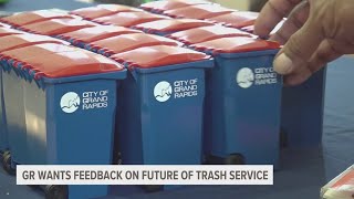 Grand Rapids seeks feedback on possible trash service changes