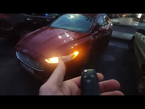 Ford fusion 2015 Se 2.5  дистанционный запуск скрытая функция