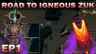 ANOTHER GRIND HAS BEGUN! *Road to Igneous Zuk EP.1!* + Giveaway [Ataraxia RSPS]
