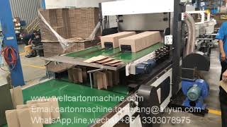 Beer box partition assembly machine