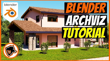 BLENDER + ARCHIPACK PRO: create a SINGLE-FAMILY HOME