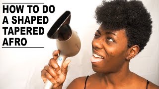 How to do a Natural Hair Afro Tutorial | BEAUTYCUTRIGHT