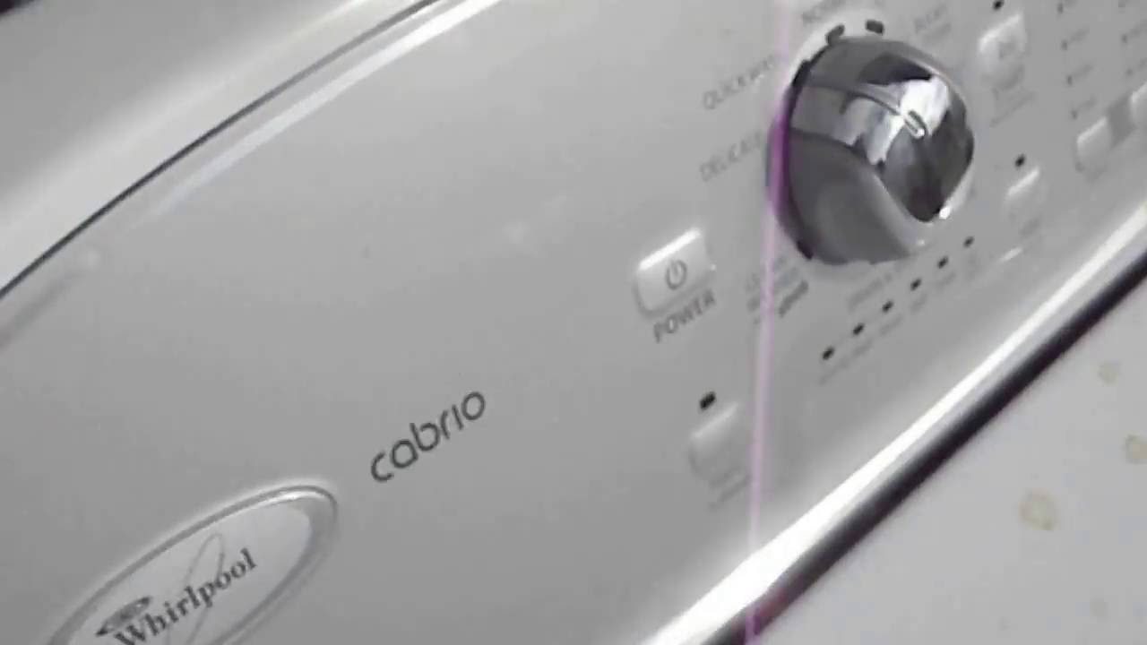 Kenmore Whirlpool top load washer. lid lock issues - YouTube