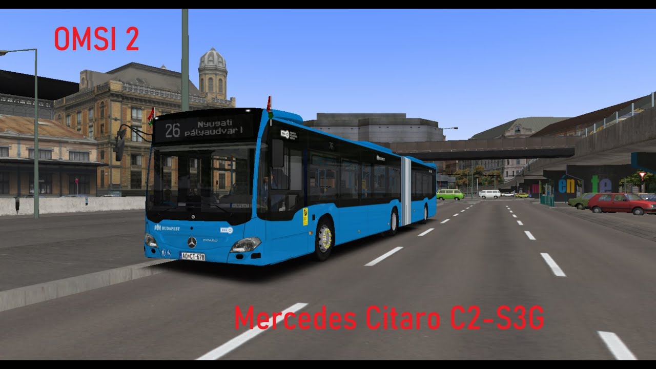 OMSI 2 #9 | Óbuda | AOCT-678 @26 | Mercedes-Benz Citaro C2 S3G