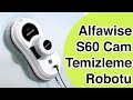 CAM TEMİZLEME ROBOTU - ALFAWISE S60 vacuum window cleaner robot