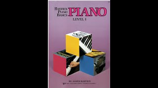 【For students/ピアノ教室用】Bastien Piano Basics Piano level 1 / バスティン ピアノベーシックス ピアノ レベル１
