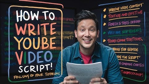 সঠিক নিয়মে YouTube ভিডিও SCRIPT কিভাবে লিখবেন? How to Write Engaging YouTube Video Script!