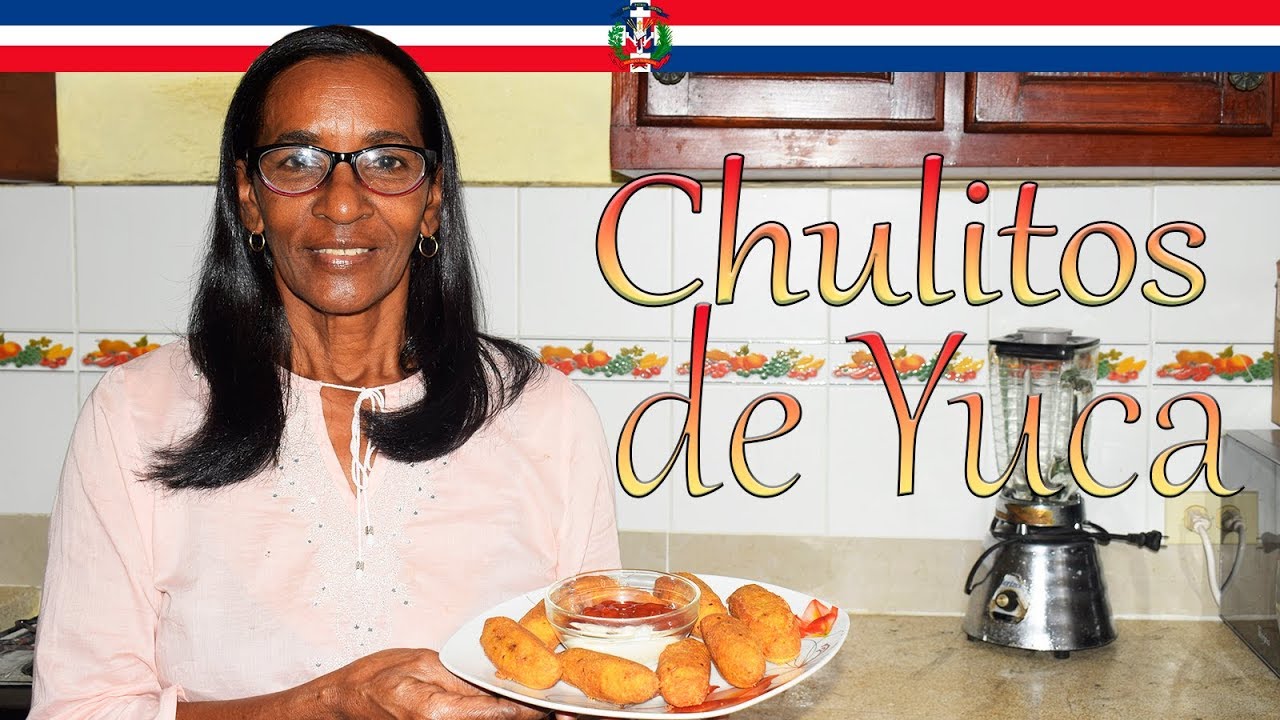 Receta Chulitos de Yuca estilo Dominicano - Cocinando con Yolanda