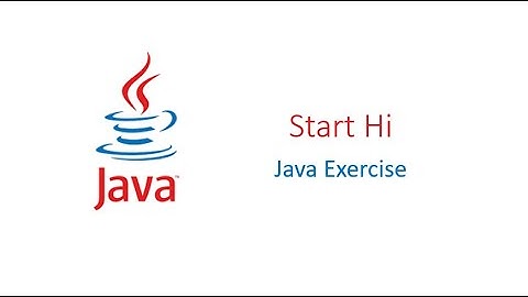Start Hi || Java Exercise || CodingBat.com